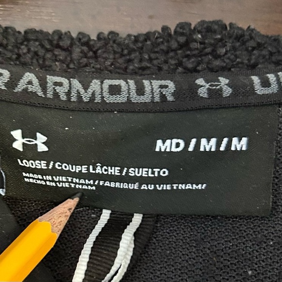 Under Armour Black Fleece Hoodie - Picture 5 of 8